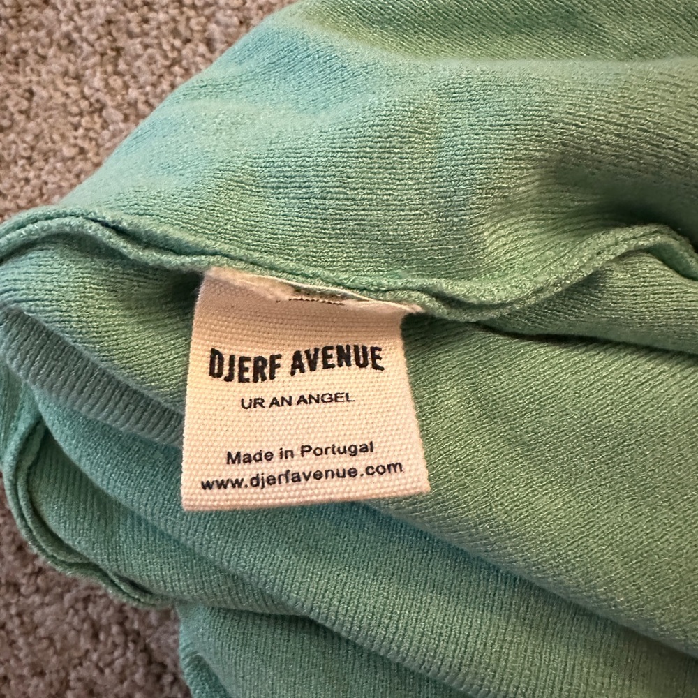 Djerf Avenue Tube Skirt Mint - M - Picture 8 of 11